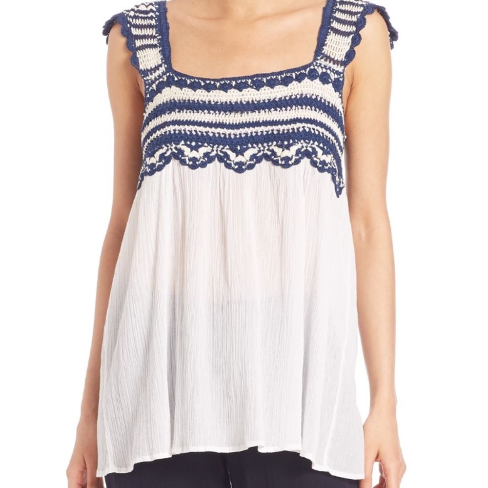 Calypso St. Barth Ulta Crochet Top